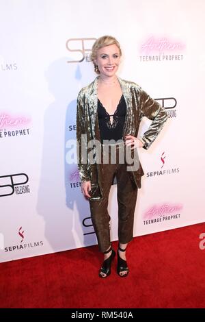 Premiere von "Hymne der ein Teenager Prophet' an der TCL Chinesisch 6 Theater in Los Angeles, Kalifornien statt. Mit: Alex McKenna Wo: Los Angeles, Kalifornien, Vereinigte Staaten, wenn: 11 Jan 2019 Credit: WENN.com Stockfoto