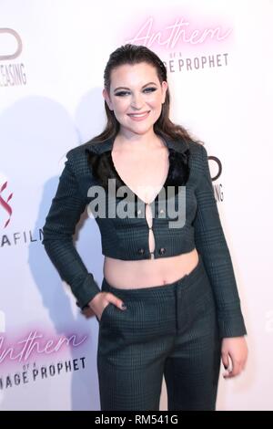 Premiere von "Hymne der ein Teenager Prophet' an der TCL Chinesisch 6 Theater in Los Angeles, Kalifornien statt. Mit: Krissy Saleh Wo: Los Angeles, Kalifornien, Vereinigte Staaten, wenn: 11 Jan 2019 Credit: WENN.com Stockfoto