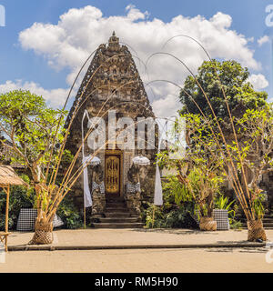 Pura Taman Saraswati Kemuda Tempel in Ubud, Bali, Indonesien Stockfoto
