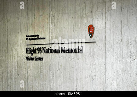 Flug 93 National Memorial shanksville PA Stockfoto