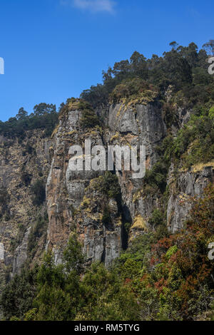 Säule Felsen, Kodaikanal, Tamil Nadu, Indien, Asien Stockfoto