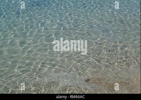 Schöne Strände - Santa Giulia Brach, Süd Korsika, Porto Vecchio Korsika Stockfoto