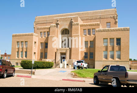 Cottle County Courthouse - Paducah, Texas Stockfoto