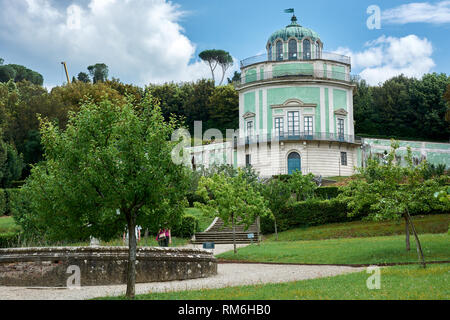 Das Coffee House, auch als 'Kaffeehaus', in den Boboli-gärten des Palazzo Pitti in Florenz, Italien. Stockfoto
