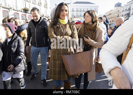 Bürger Venezuelas versammeln sich gegen Präsident Nicolas Maduro Mit: Begoña Villacísa Wo: Madrid, Spanien Wann: 13 Jan 2019 Credit: Oscar Gonzalez/WENN.com zu demonstrieren Stockfoto