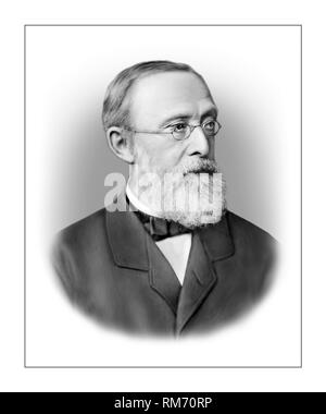 Rudolf Ludwig Karl Virchow 1821-1902 Deutsche Arzt, Pathologe, Anthropologe, Biologe Politiker Stockfoto