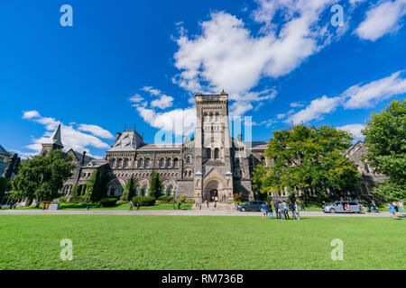 Toronto, 29.September: Die berühmten Wissenschaft für Frieden der Universität Toronto am 29.Sep, 2018 in Toronto, Kanada Stockfoto