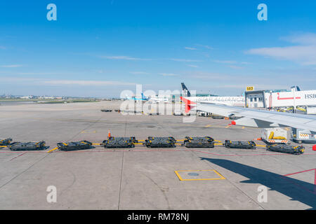 Toronto, SEP 31: Blick vom Internationalen Flughafen Toronto Pearson auf Sep 31, 2018 in Toronto Stockfoto