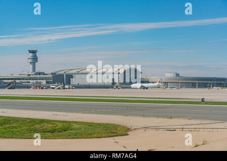 Toronto, SEP 31: Blick vom Internationalen Flughafen Toronto Pearson auf Sep 31, 2018 in Toronto Stockfoto