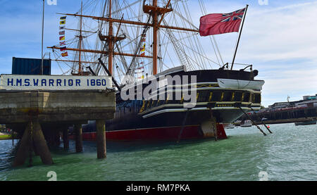 Portsmouth Historic Dockyard, Portsmouth, Hampshire, 240916 Stockfoto