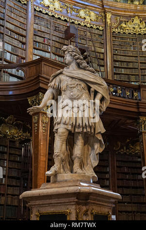 Österreichischen Nationalbibliothek in Wien, Österreich Stockfoto