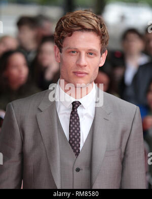 London, UK, 5. Juni 2014 James Norton besucht die 'Belle' UK Premiere auf der BFI Southbank Stockfoto