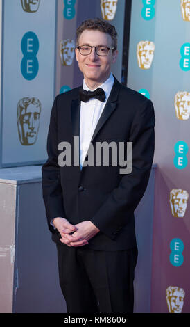 LONDON - ENGLAND 10. Feb.: Gast die EE British Academy Film Awards in der Royal Albert Hall, London, England besuchen am 10. Februar 2019 Stockfoto