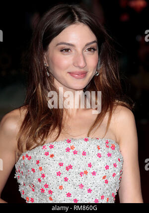 Dec 3, 2014 - Exodus: Götter und Könige Weltpremiere - VIP-roten Teppich Ankünfte im Odeon, Leicester Square, London dargestellt: Maria Valverde Stockfoto