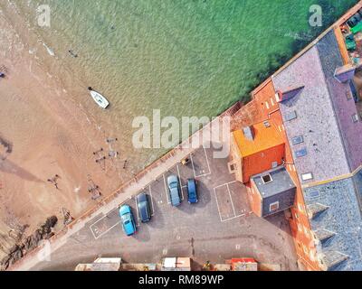 Birdseye View von North Berwick Stockfoto