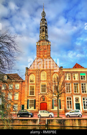 Der Heilige Lodewijkkerk oder die St. Louis Kirche in Leiden - Südholland, Niederlande Stockfoto