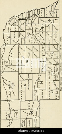 . Jahresbericht der Nebraska State Gartenbaugesellschaft. Gartenbau - Nebraska. . Bitte beachten Sie, dass diese Bilder sind von der gescannten Seite Bilder, die digital für die Lesbarkeit verbessert haben mögen - Färbung und Aussehen dieser Abbildungen können nicht perfekt dem Original ähneln. extrahiert. Nebraska State Gartenbaugesellschaft. Lincoln, Neb. Die Gesellschaft Stockfoto