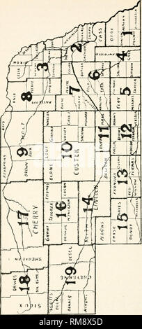 . Jahresbericht der Nebraska State Gartenbaugesellschaft. Gartenbau - Nebraska. . Bitte beachten Sie, dass diese Bilder sind von der gescannten Seite Bilder, die digital für die Lesbarkeit verbessert haben mögen - Färbung und Aussehen dieser Abbildungen können nicht perfekt dem Original ähneln. extrahiert. Nebraska State Gartenbaugesellschaft. Lincoln, Neb. Die Gesellschaft Stockfoto