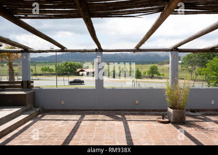 Eine Landschaft Blick auf Villa Giardino in Cordoba, Argentinien Stockfoto