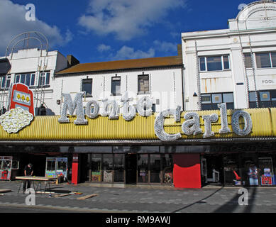 Monte Carlo Spielhalle, Marine Parade, Southend-on-Sea, Essex, England, UK, SS1 2EJ Stockfoto