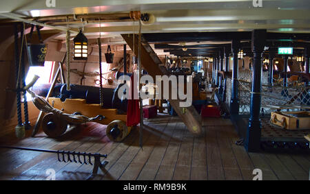Portsmouth Historic Dockyard, Portsmouth, Hampshire, 240916 Stockfoto