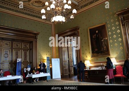 Arbeiten mit WHITEHALL 2019 Stockfoto