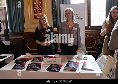Arbeiten mit WHITEHALL 2019 Stockfoto