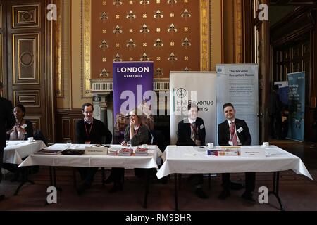 Arbeiten mit WHITEHALL 2019 Stockfoto
