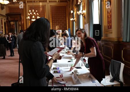 Arbeiten mit WHITEHALL 2019 Stockfoto