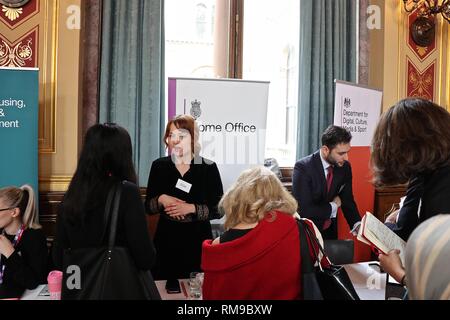 Arbeiten mit WHITEHALL 2019 Stockfoto