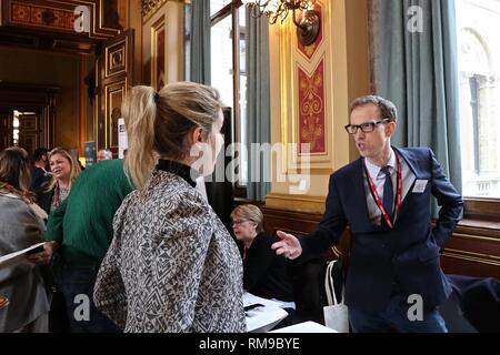 Arbeiten mit WHITEHALL 2019 Stockfoto