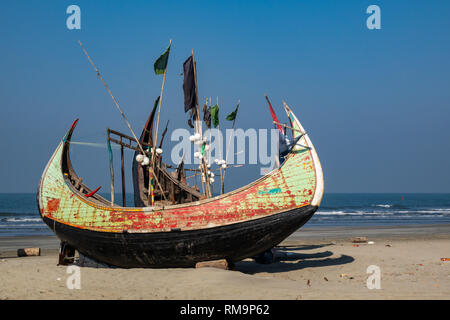 Fischerboot in Bangladesch Stockfoto