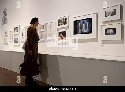 Prag, Tschechische Republik. 14 Feb, 2019. Die Ausstellung "Pixar - 30 Jahre Animation' lanciert wurde in Prag, Tschechische Republik, am 14. Februar 2019. Credit: Roman Vondrous/CTK Photo/Alamy leben Nachrichten Stockfoto