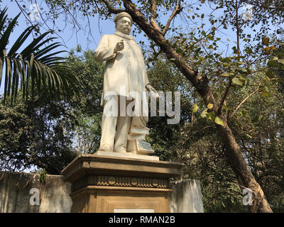 Statue von Gopal Krishna Gokhale Patriot und Staatsmann; Bombay Mumbai; Maharashtra; Indien Stockfoto