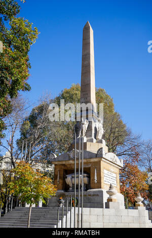 Monumento a los Caídos por España, Denkmal für die Gefallenen in Spanien, Plaza de la Lealtad, Madrid, Spanien Stockfoto