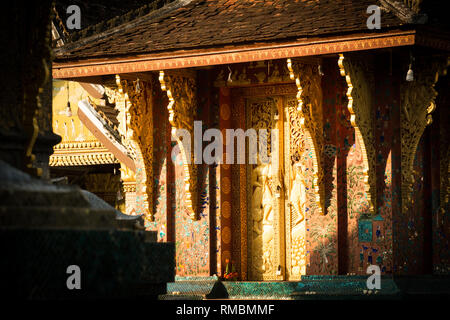 Wat Xiengthong in Luang Prabang, Laos. Stockfoto