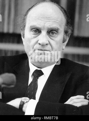 Otto Graf Lambsdorff, FDP-Politiker. Stockfoto