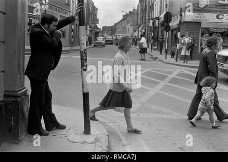 Limerick 1970 s in der Grafschaft Limerick, Irland. Westküste des südlichen Irland 70 s HOMER SYKES Stockfoto