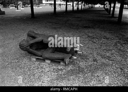 Art-Objekt im Lustgarten (später errichtet), Deutschland, Berlin-Mitte, 17.06.1987, Kremmener Straße 11,10435 Berlin, Tel.: (030) 44 86 071, Fax.: (030) 44 05 02 41 Stockfoto