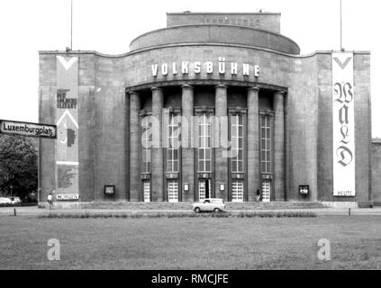 Volksbuehne am Luxemburgplatz in Ost-Berlin. Foto vom 1. März 1969. Stockfoto