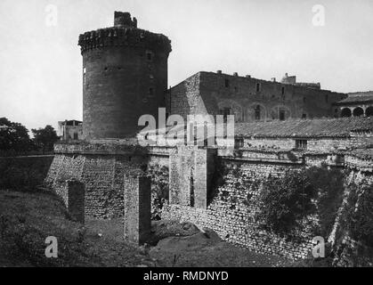 Italien, Basilicata, Venosa, Castello Aragonese, 1930 Stockfoto