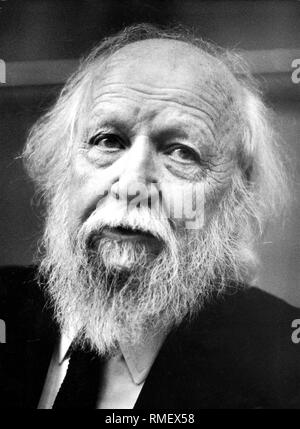 William Golding (1911-1993), britischer Schriftsteller und Nobelpreisträger für Literatur. Stockfoto