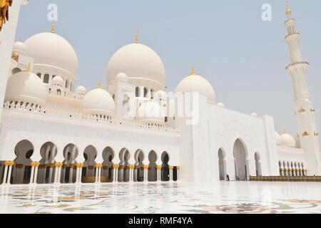 Sheikh Zayed Grand Moschee Stockfoto