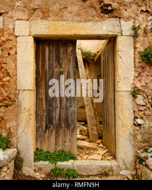 Raixeta, verlassenen Bauernhaus Stockfoto