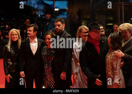 Berlin, Deutschland. 11 Feb, 2019. Roter Teppich vor dem European Shooting Stars, mit Christian Bale. Credit: Beata Siewicz/Pacific Press/Alamy leben Nachrichten Stockfoto