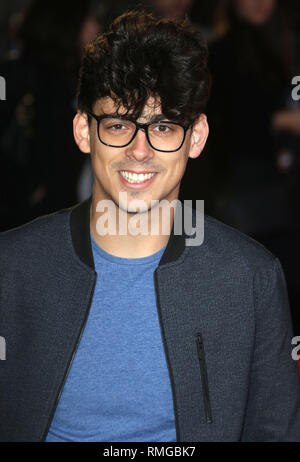 Dec 08, 2015 - London, England, UK - "Das dänische Mädchen "Europäische Premiere, Odeon Leicester Square - Roter Teppich Ankünfte Foto zeigt: Matt Richardson Stockfoto