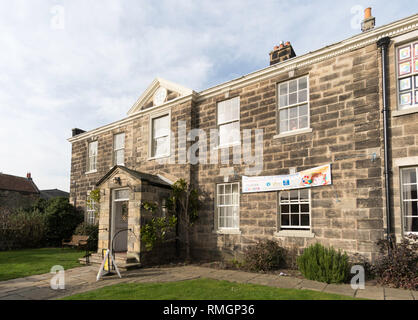 Georgianische Architektur, Sunnyfield Haus in Guisborough, North Yorkshire, England, Großbritannien Stockfoto