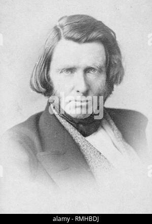 John Ruskin (1819 - 1900) englischer Kunstkritiker der viktorianischen Ära Stockfoto