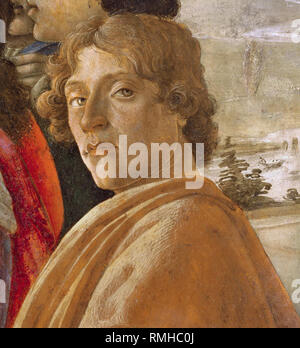 Botticelli, Alessandro di Mariano di Vanni Filipepi (1445-1510), Sandro Botticelli, italienischer Maler Künstler Stockfoto