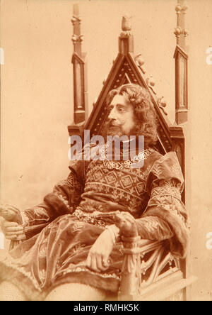 Großherzog Konstantin konstantinowitsch als Hamlet in der W. Shakespeares am 17. Februar 1900. Phototypie Stockfoto